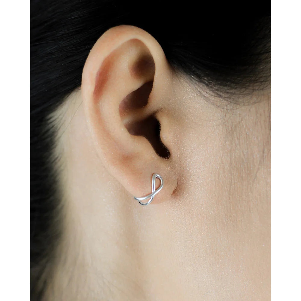 Twist Ear Cuff Clip on Earrings DS475