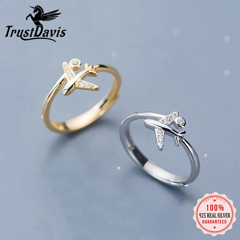 Sweet Aircraft Opening Ring DA976