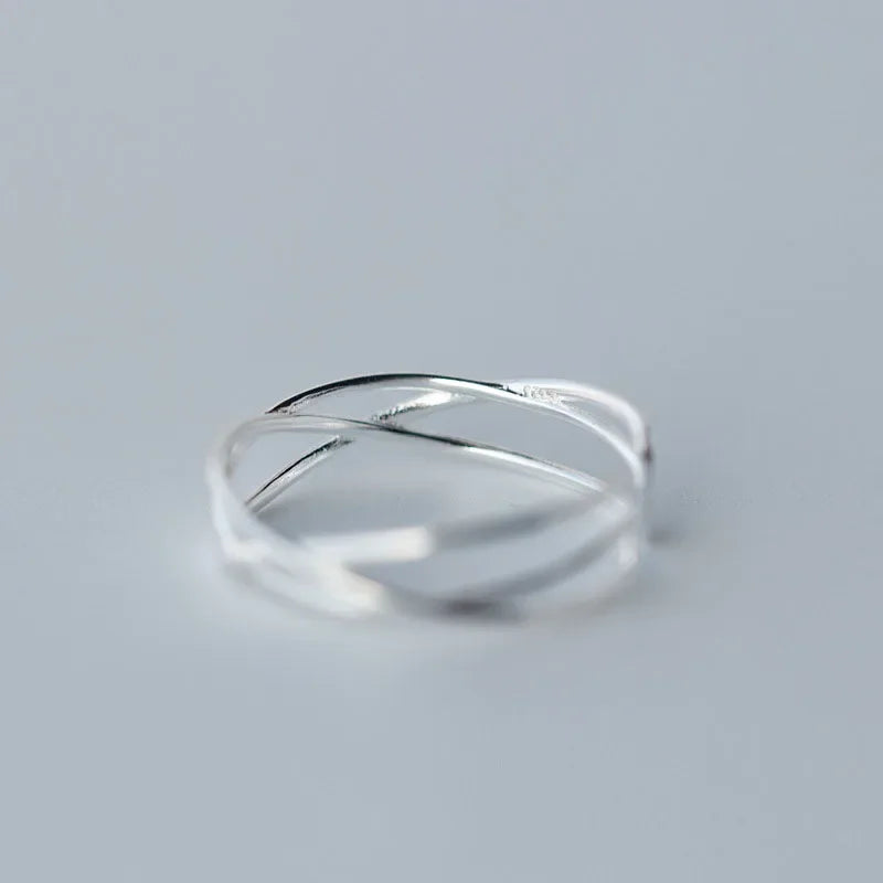 TrustDavis 100% 925 Sterling Silver Fashion Women Jewelry Hollow Cocktail Ring Sizable 5 6 7 Girls Xmas Gift DS482