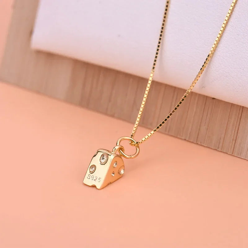 Cheese Charm Pendant Handmade DIY Accessories HY087