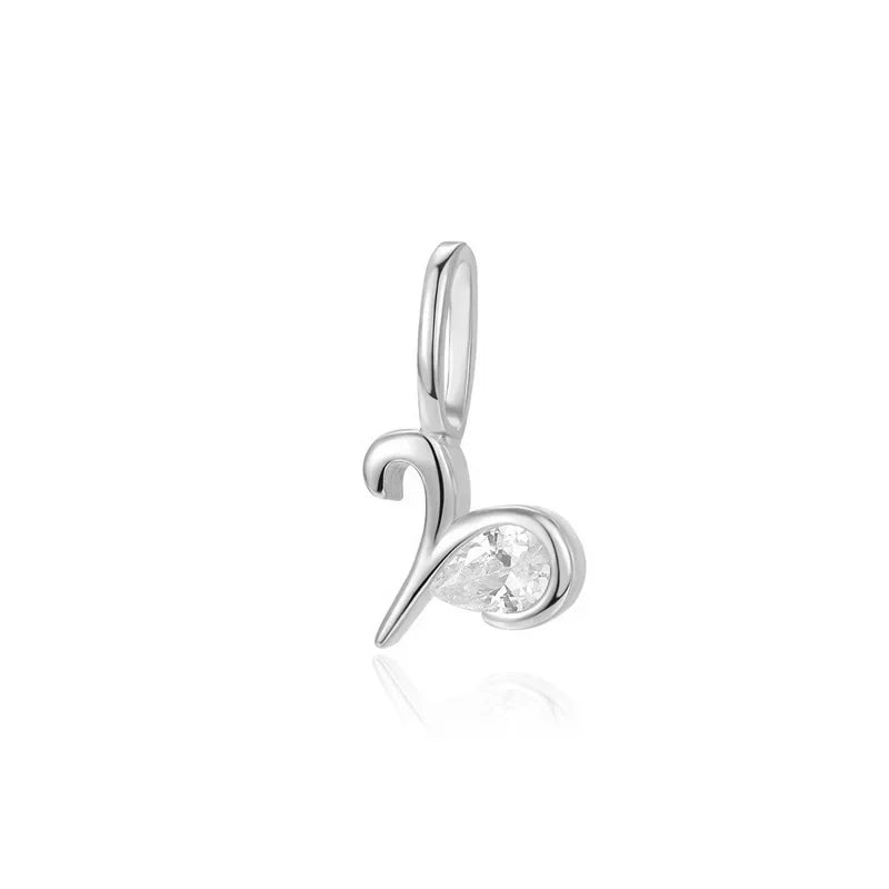 12 constellations Charm Pendant Handmade DIY Accessories DZ1694