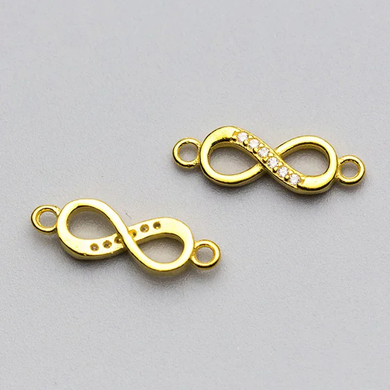 Infinite Shiny CZ Charm Pendant DZ244