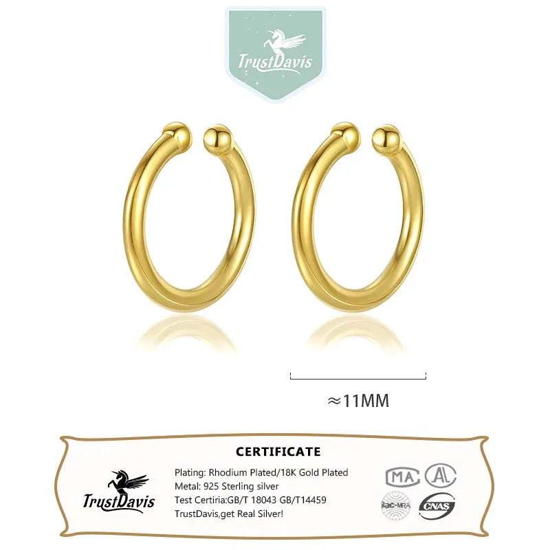 Geometric Earring Clip DA1745