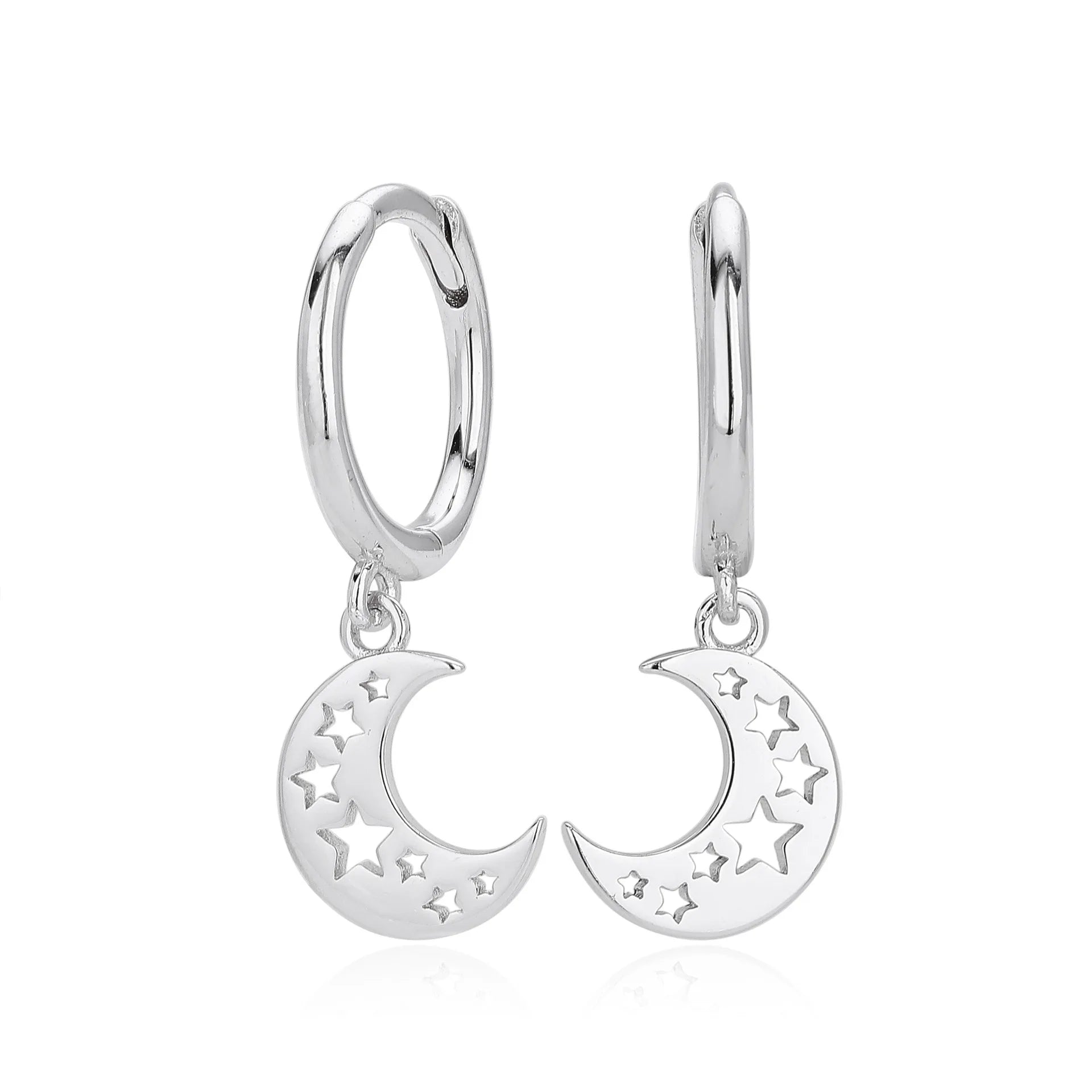 Fashion Star and Moon Earrings DS4756