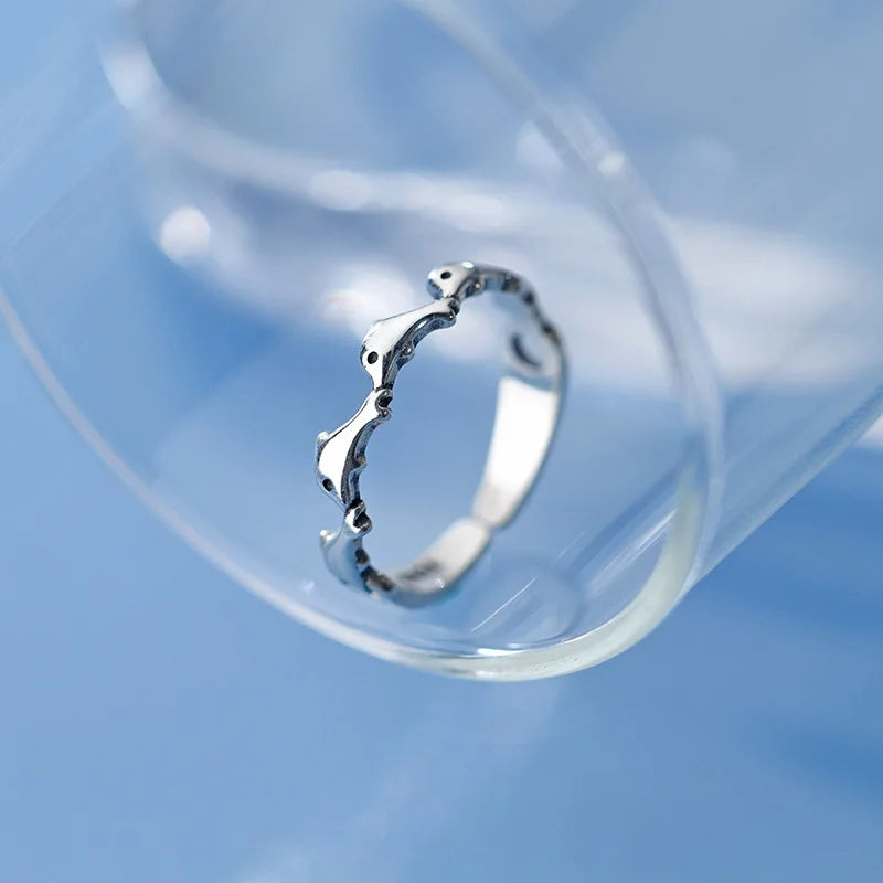 Animal Dolphins Ring DA30