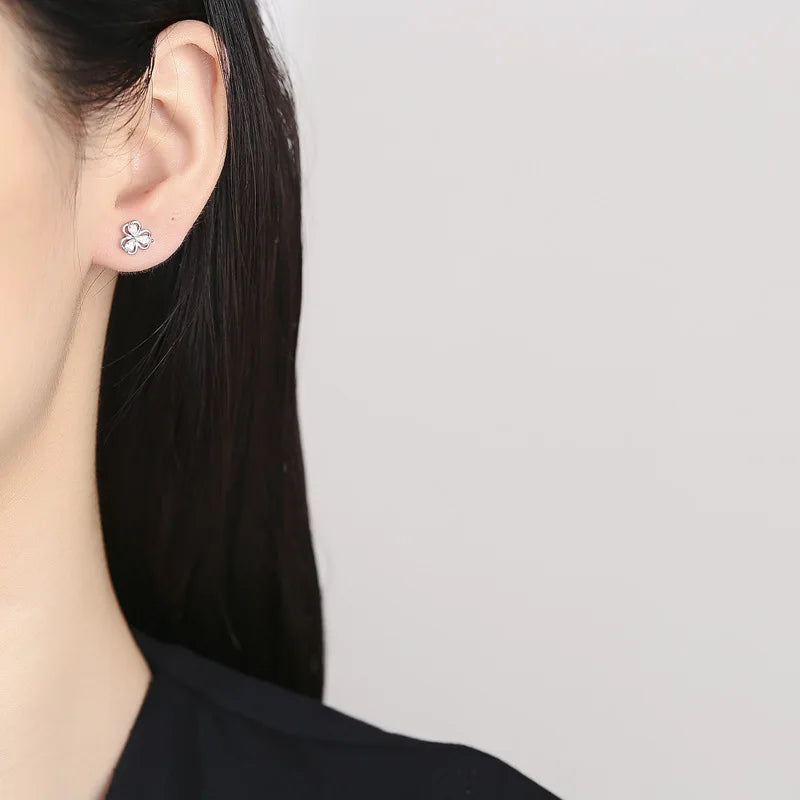 Flower Plant Stud Earrings DS4499