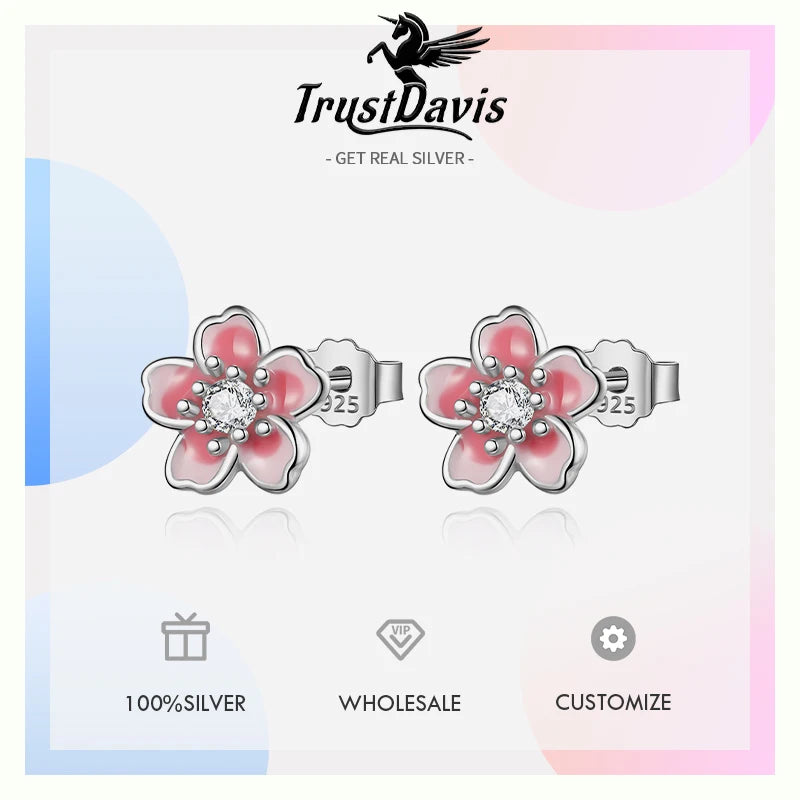 Flowers Stud Earrings DS4393