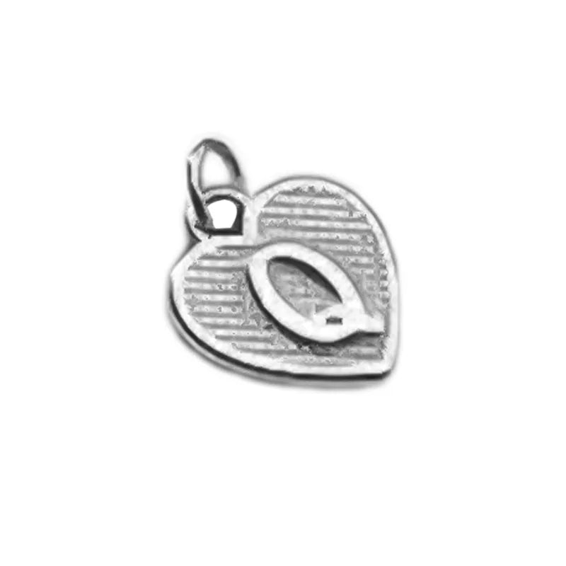 TrustDavis Real 925 Sterling Silver Name Necklace 26 Heart DIY Accessories Pendant for Women Wedding Clavicle Jewelry DZ1795