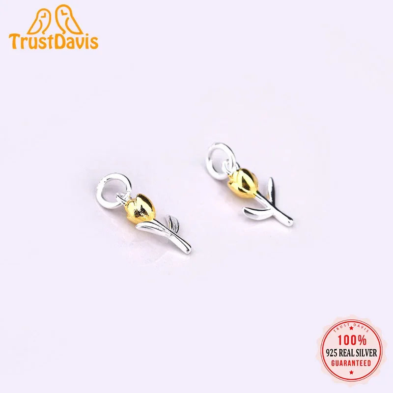 Flower Pendant DIY Necklace Bracelet Accessories HY559