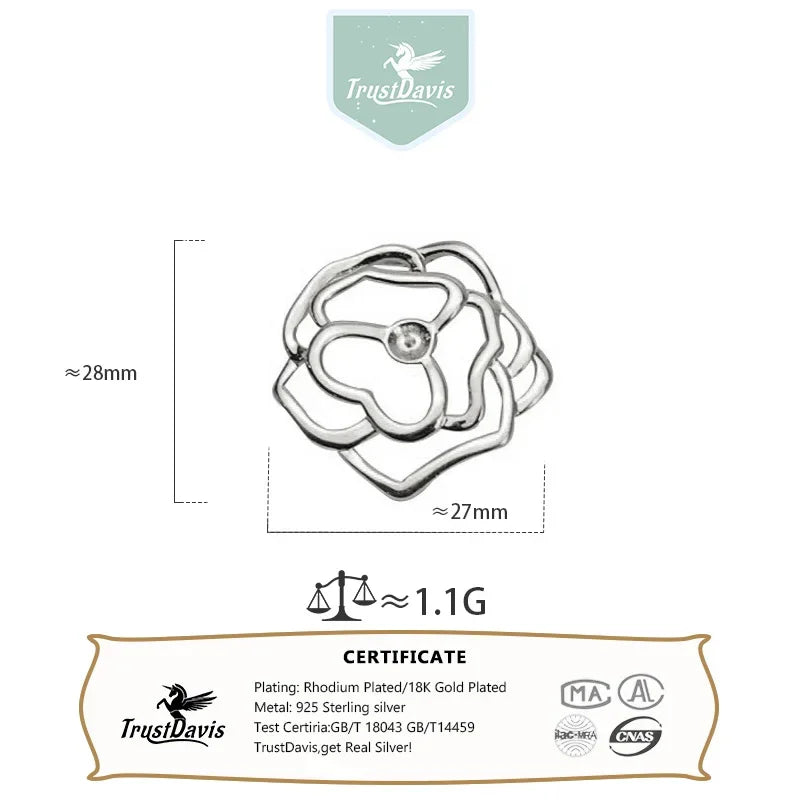 Flower Charm Pendant DZ1677