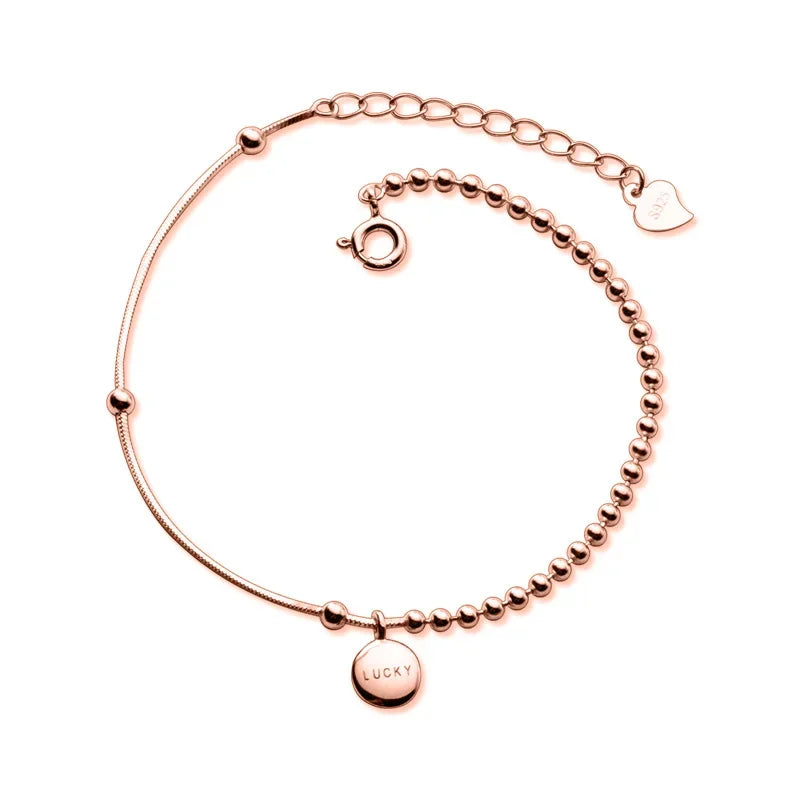 LUCKY Pendant Charm Bracelet YQ134
