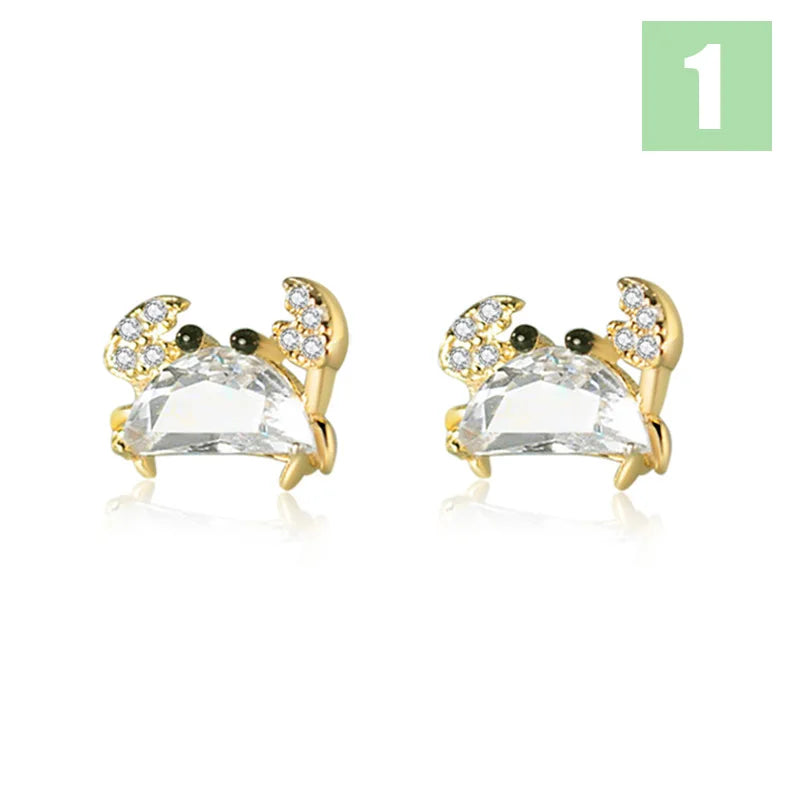 Crab Collection Stud Earrings DS3689