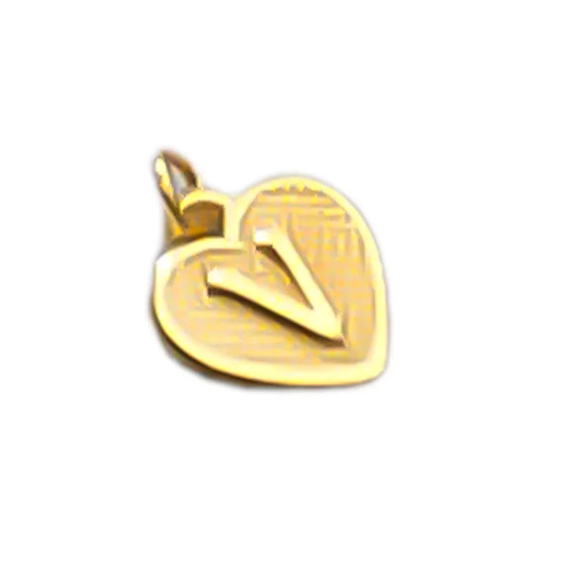 TrustDavis Real 925 Sterling Silver Name Necklace 26 Heart DIY Accessories Pendant for Women Wedding Clavicle Jewelry DZ1795