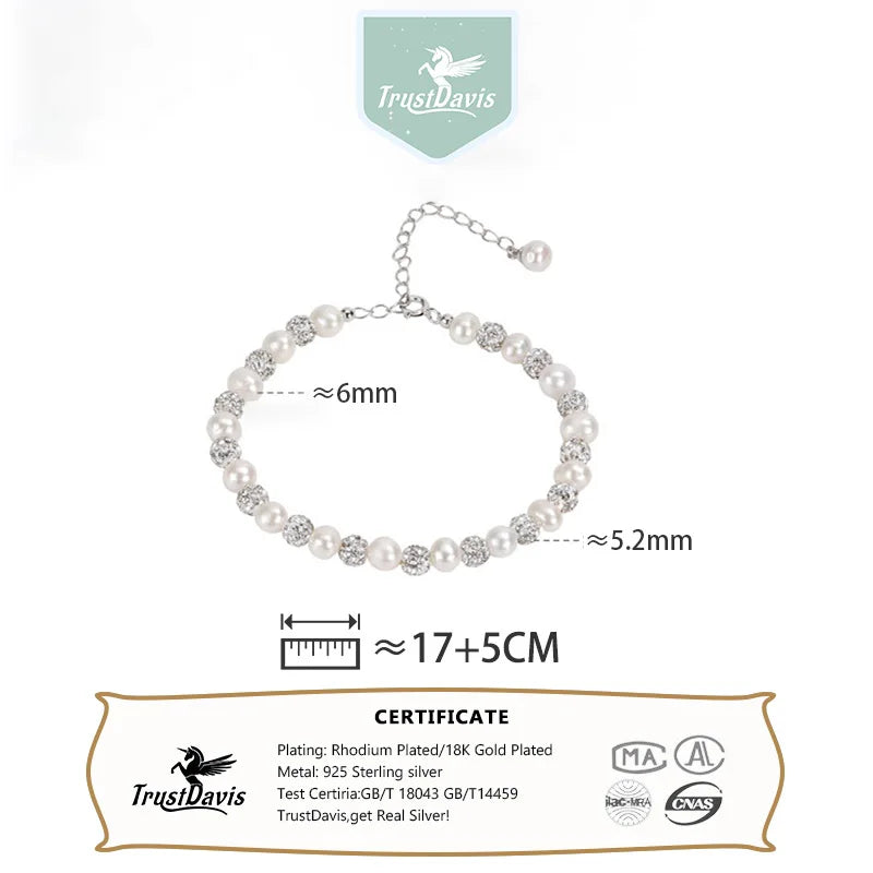 Natural Pearl Bracelet DS4848