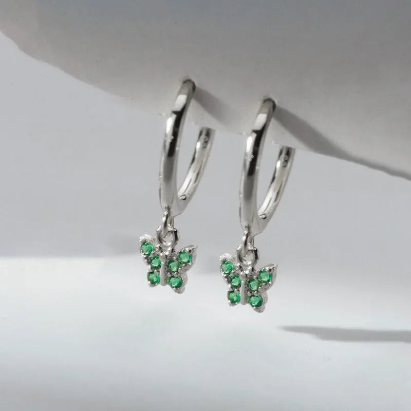 Butterfly Hoop Earrings DS3843