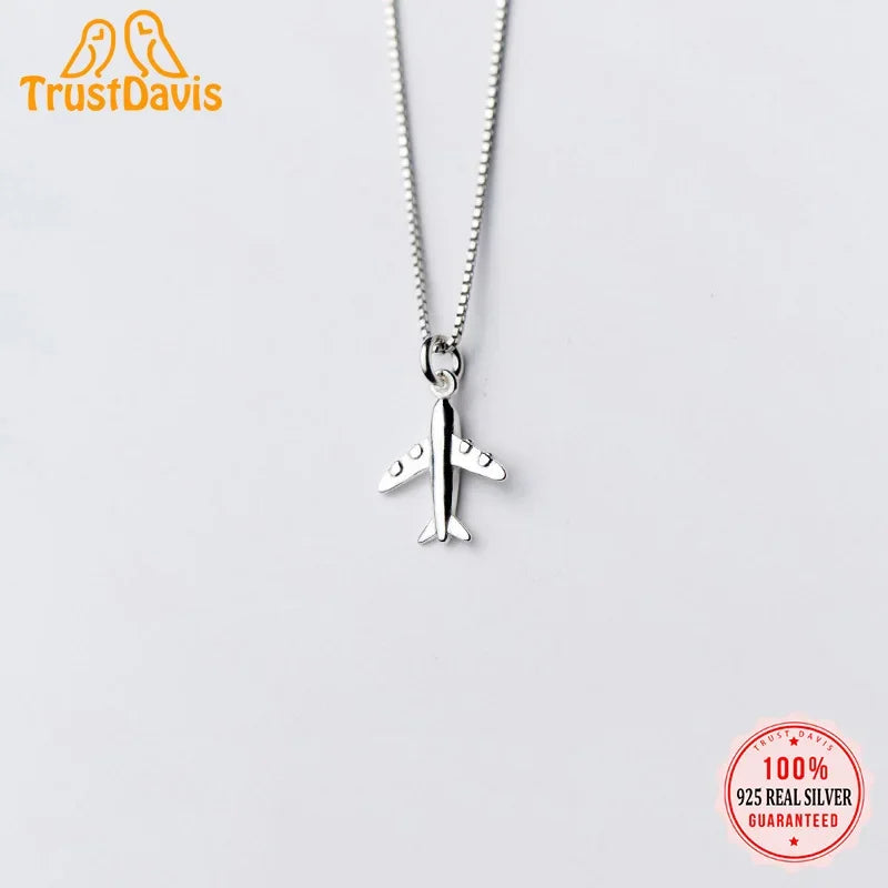 Plane Aircraft Pendant DIY Necklace Bracelet Accessories HY543