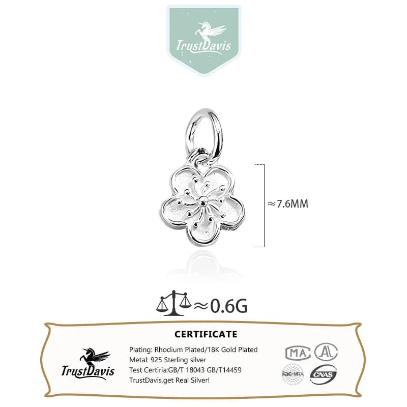 Cherry Blossom Charm Pendant DZ1878