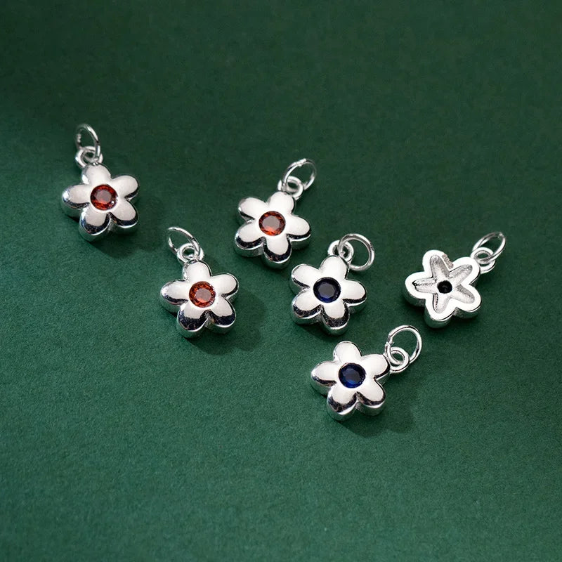 Flower Pendant Handmade DIY Necklace Accessories HY856