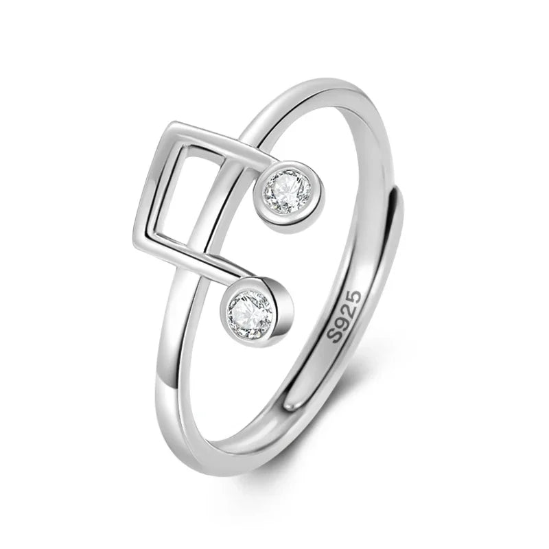 Music Notes Opening Rings DS3968