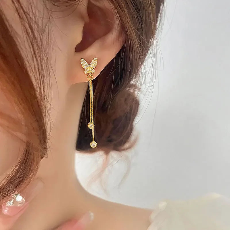 Butterfly Stud Earrings DS4563