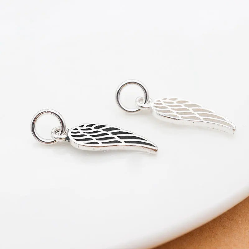 Angel Wings Pendant DIY Necklace Bracelet Accessories HY811