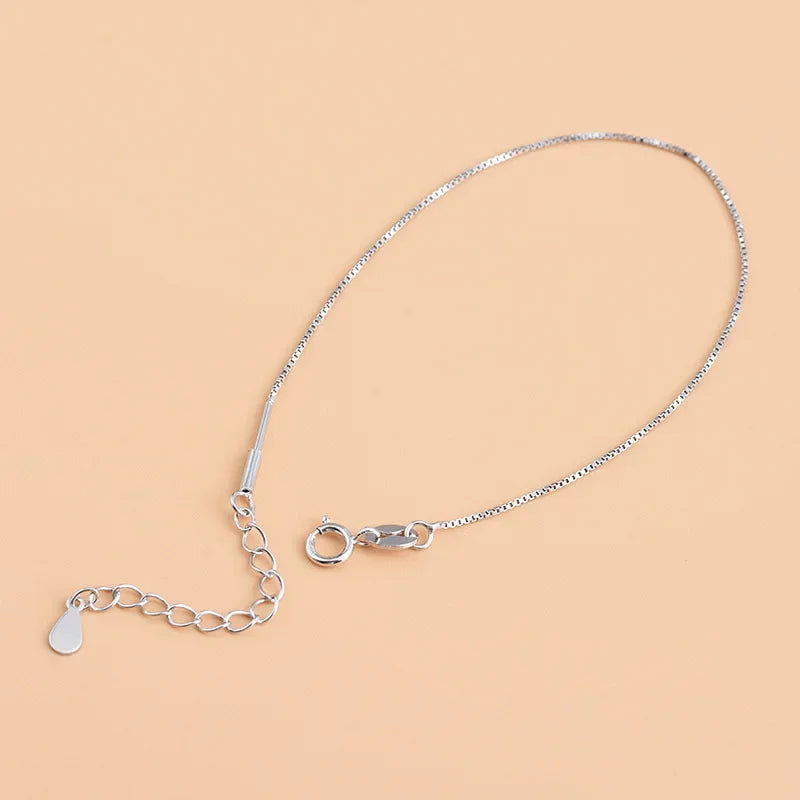 Box Chain Charms Fit Bracelet Screw DIY Accessories HY067