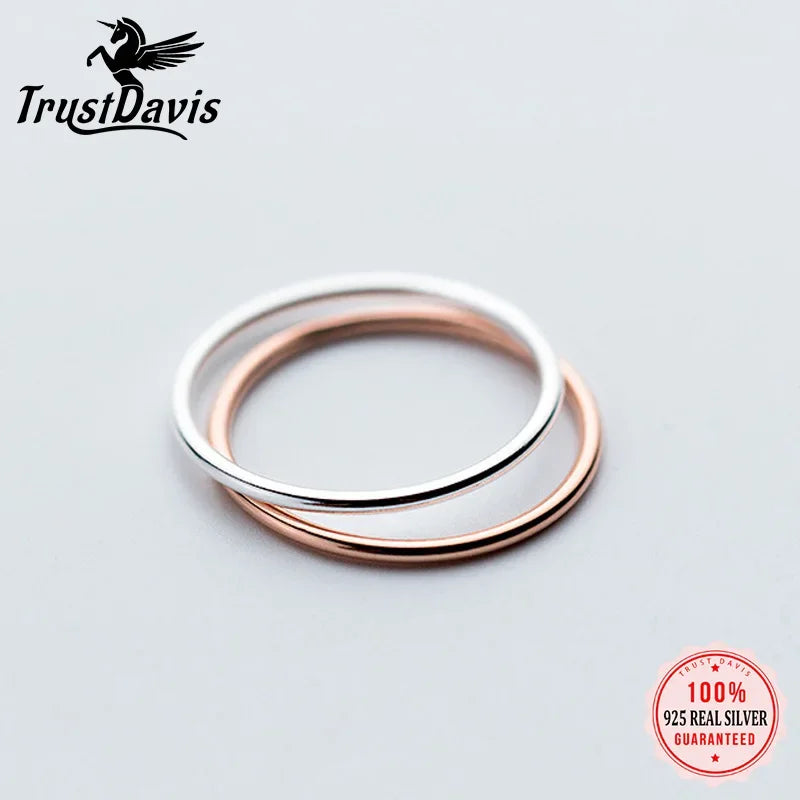 Wedding Ring Classic Round Finger Ring DA459