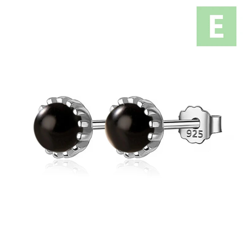 Minimalist Synthetic Pearl Stud Earrings DS4631
