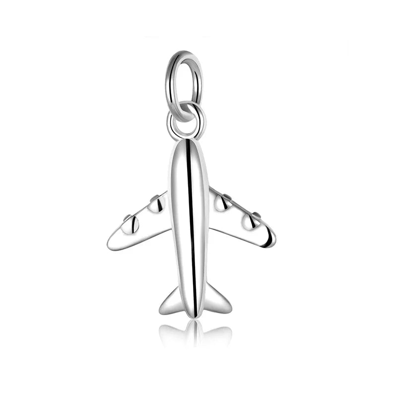Plane Aircraft Pendant DIY Necklace Bracelet Accessories HY543