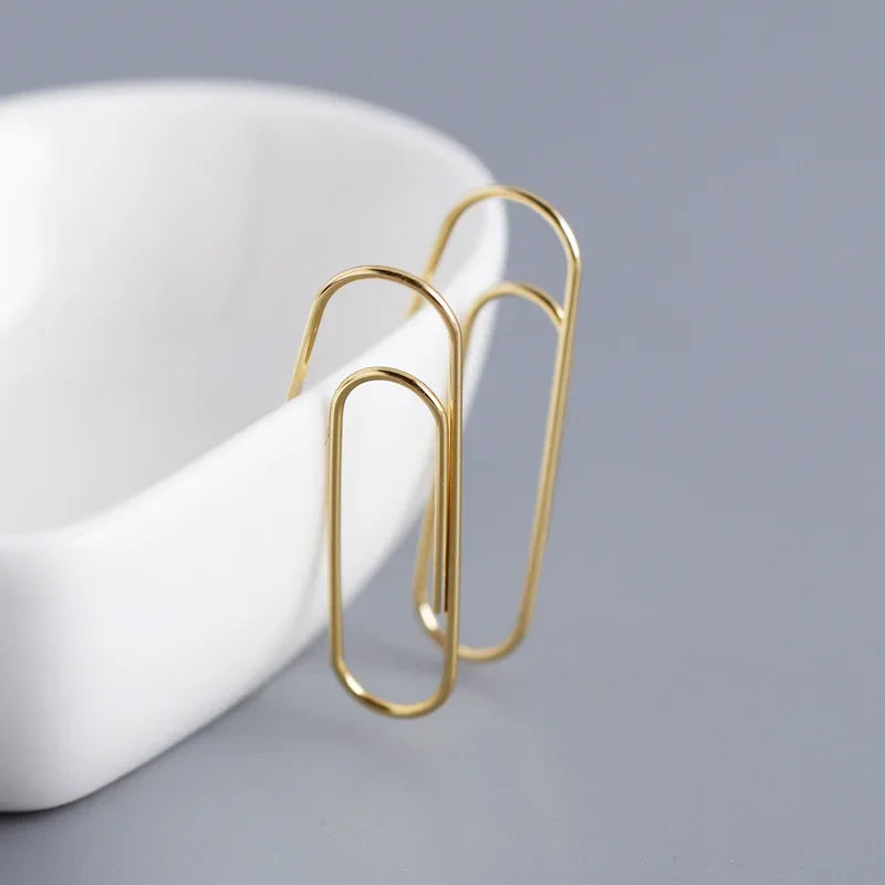 Clips Pin Ear Hook Charm Stud Earrings DA666