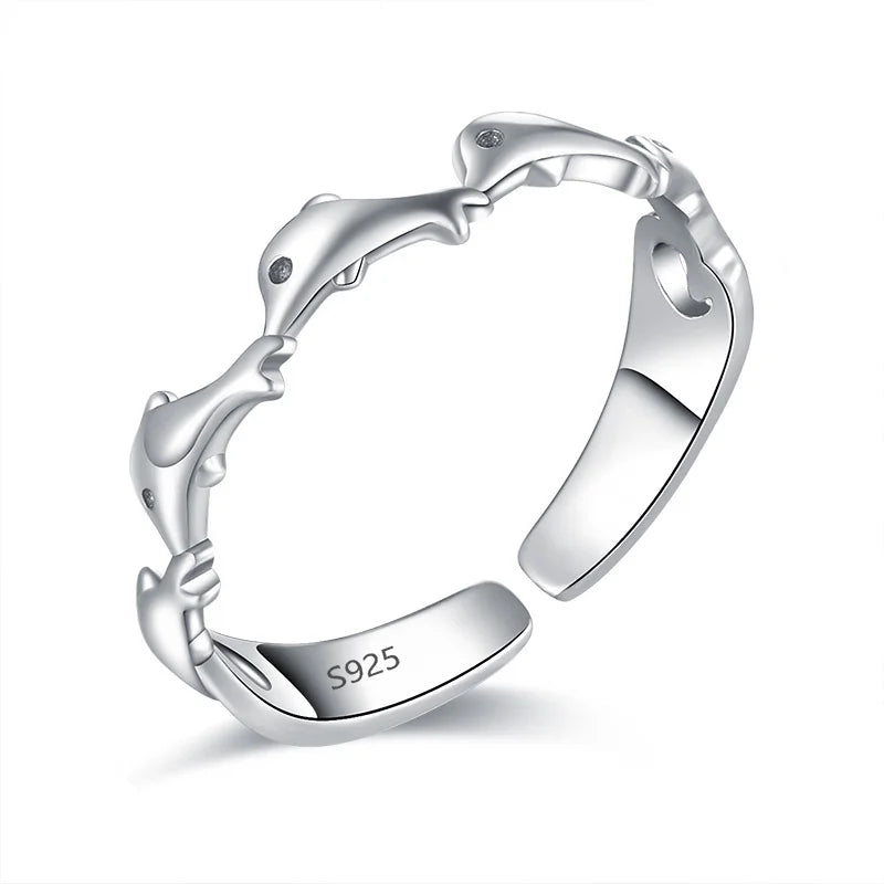 Animal Dolphins Ring DA30