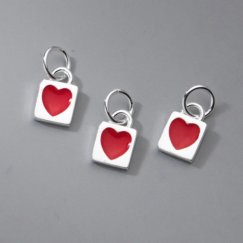 Square Heart Pendant DZ877