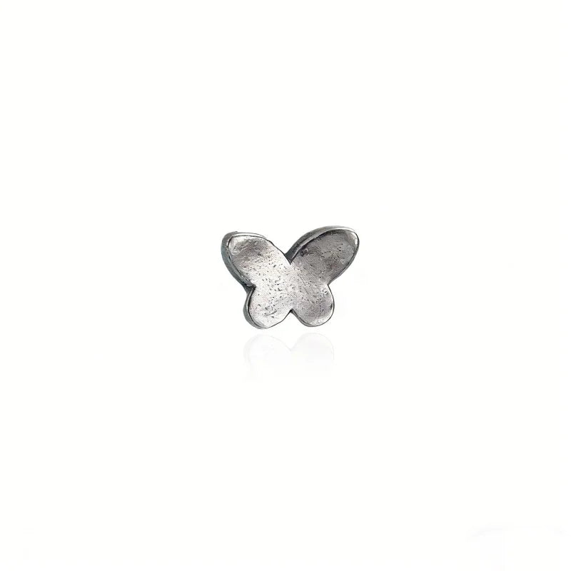 Mini Butterfly Charm Beads Dainty Cute Delicate Shiny DZ1894