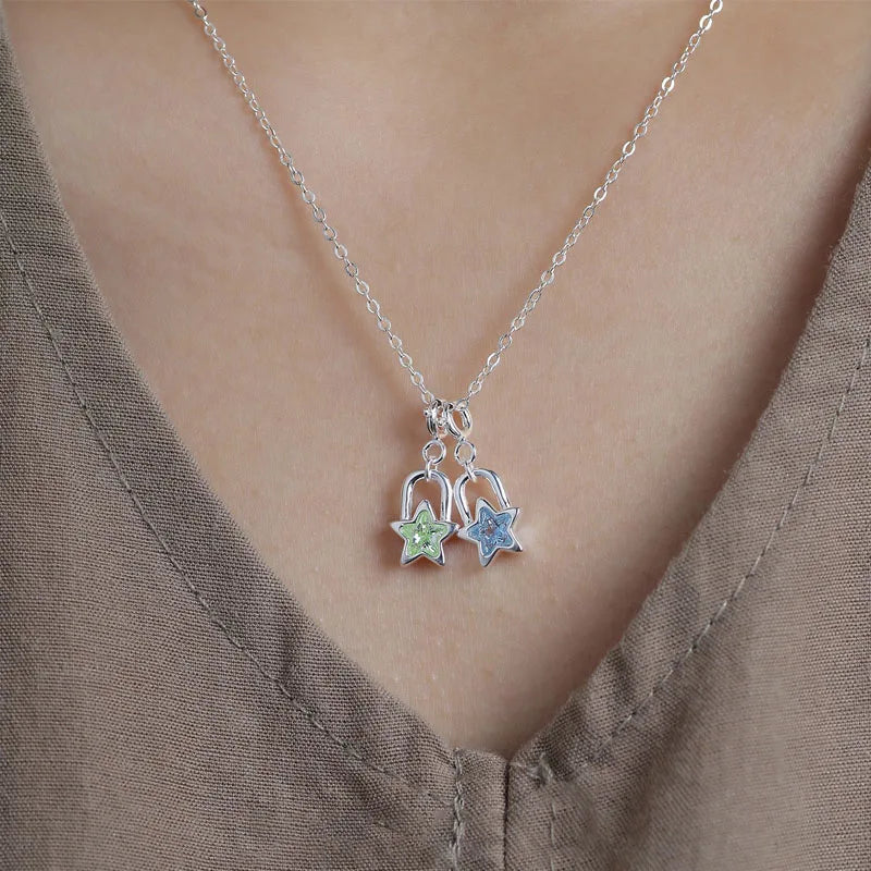 Minimalist Zircon Star Pendant DZ1927