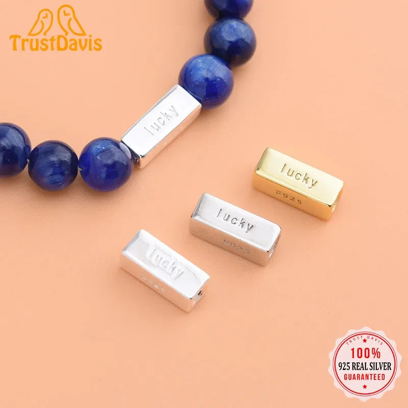 Cuboid Lucky Charms Beads Handmade Accessories HY058