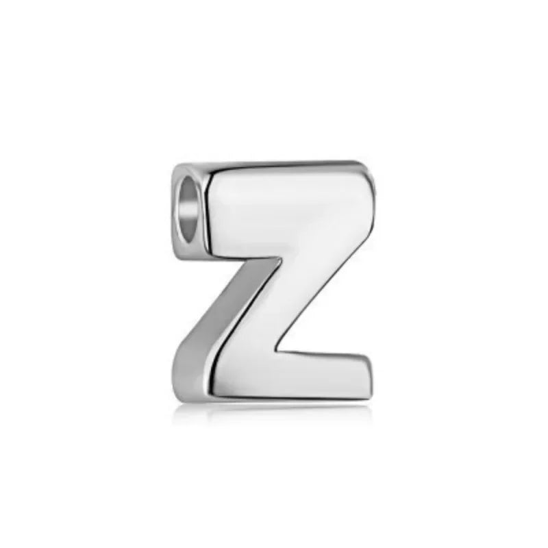 26 Letter Silver Necklace DA3148