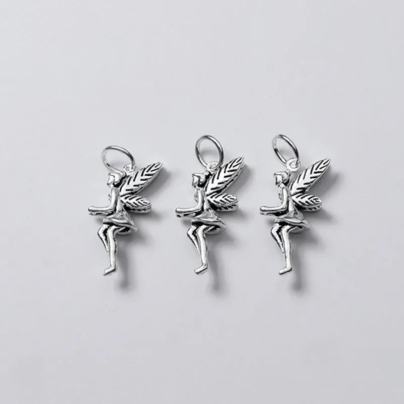 Angel Wing Fairy Charm Pendant DIY Accessories DZ276