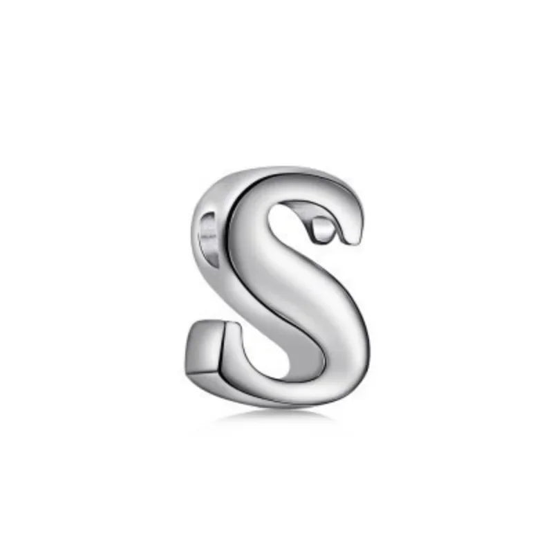 26 Letter Silver Necklace DA3148