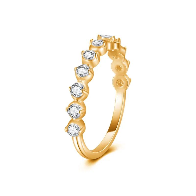 Round Zircon Ring DS4009