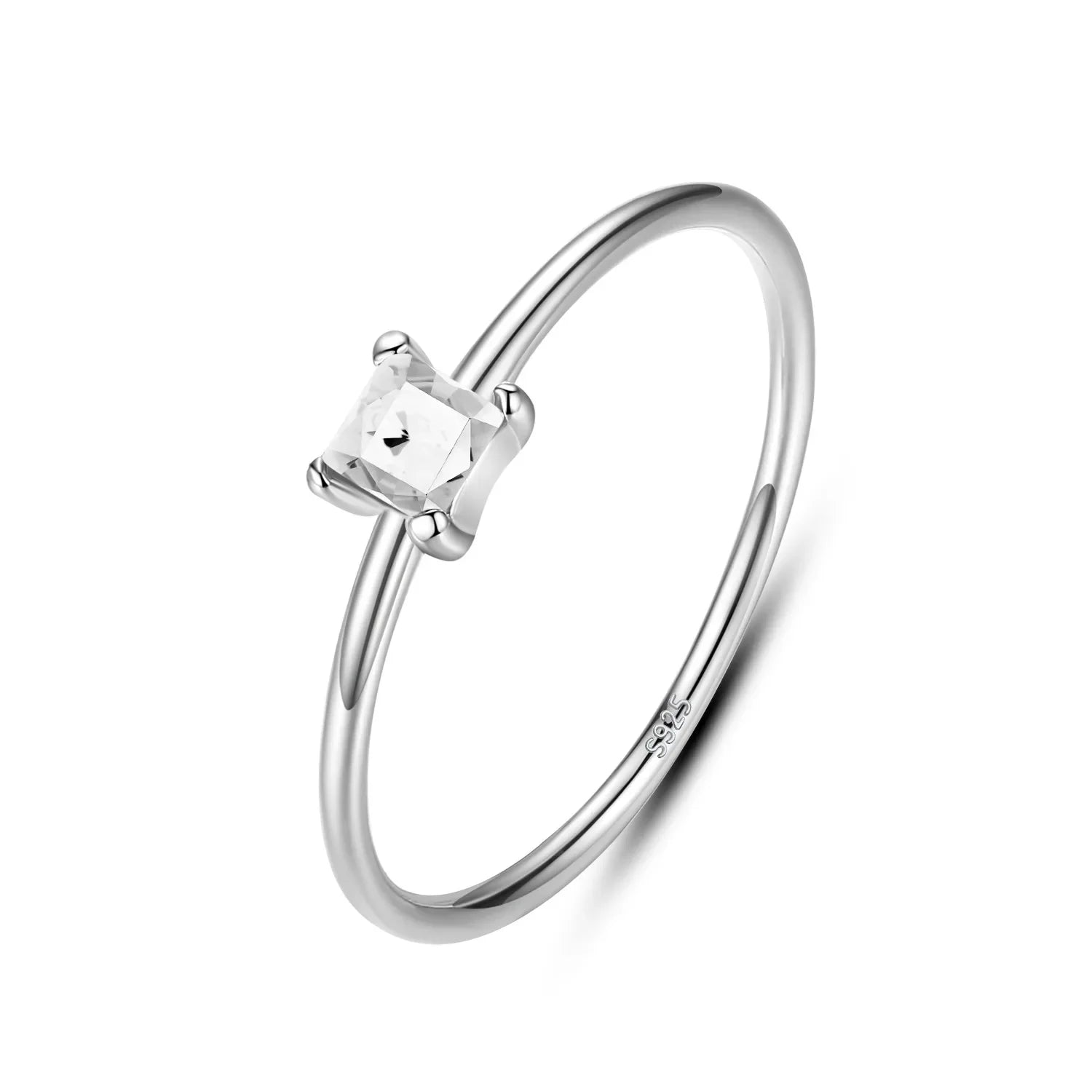Dazzling Square Finger Ring DS112