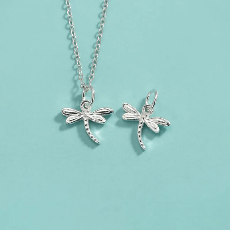 Dragonfly Charm Pendants Cute Dainty Sweet Pretty DZ1896