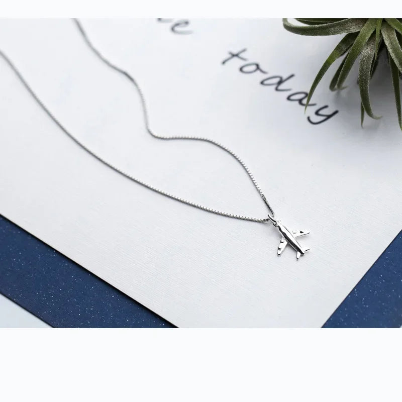 Plane Aircraft Pendant DIY Necklace Bracelet Accessories HY543