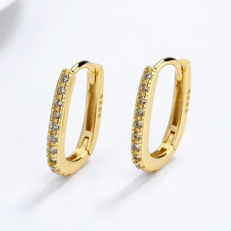 Ellipse Hoop Earring DA2348