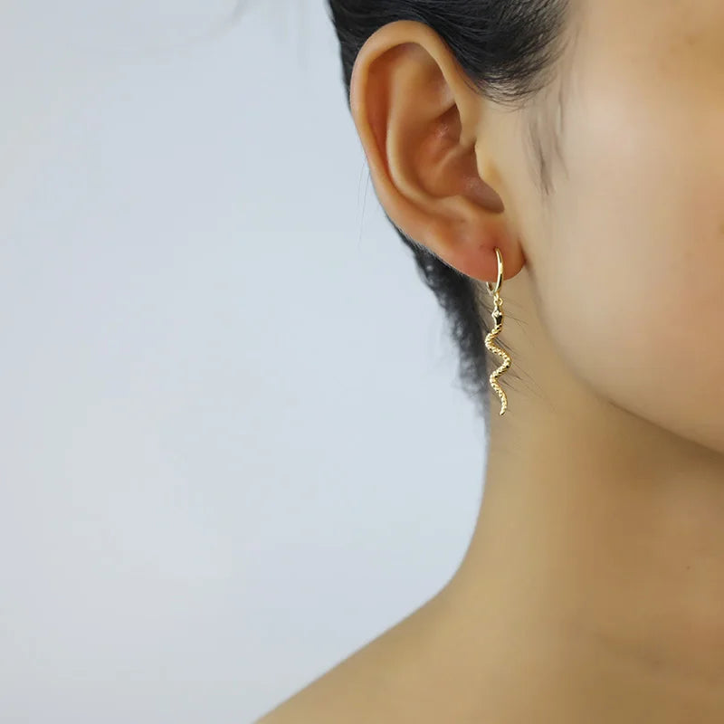 925 Sterling Silver Hoop Earrings DA511