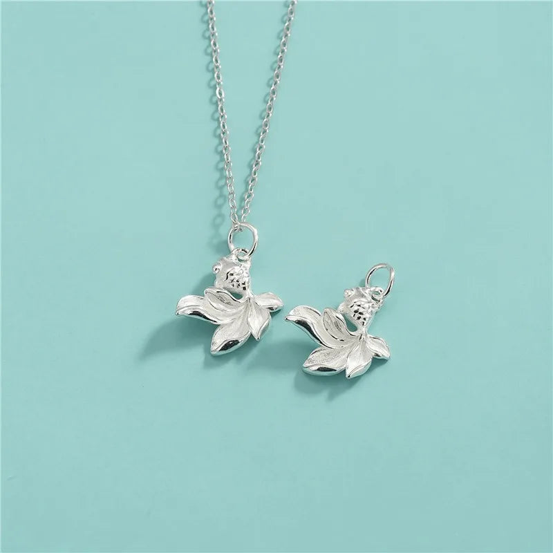 Koi Fish Charm Pendant DZ1685