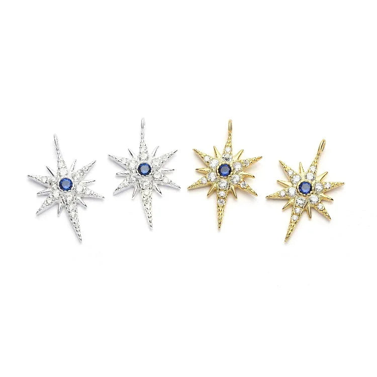 Star Charms Pendant DIY Accessories HY031