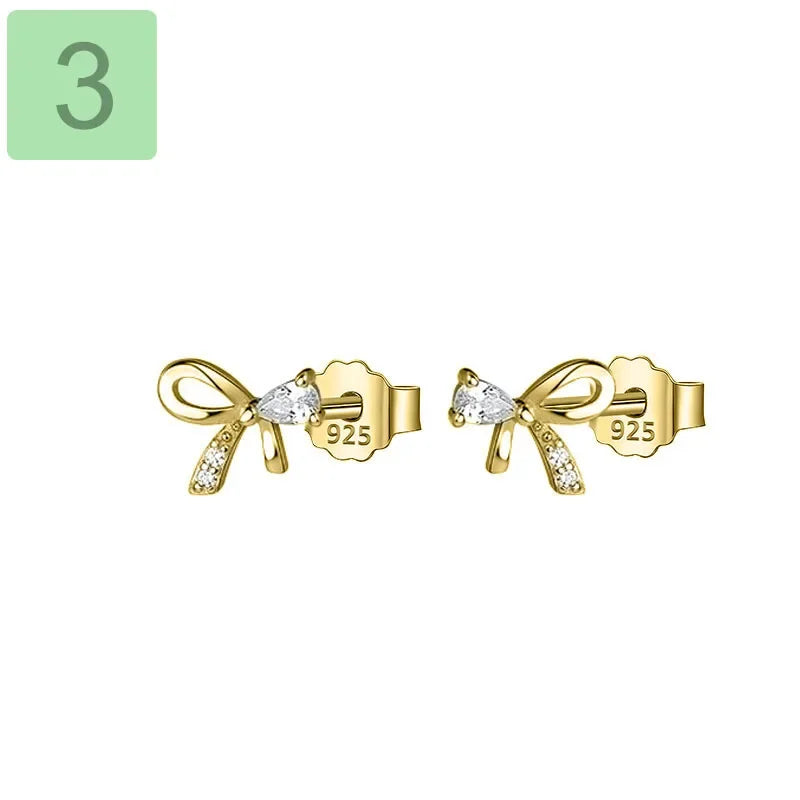 Version Diamond-studded Planet Star Moon Earrings DB1305