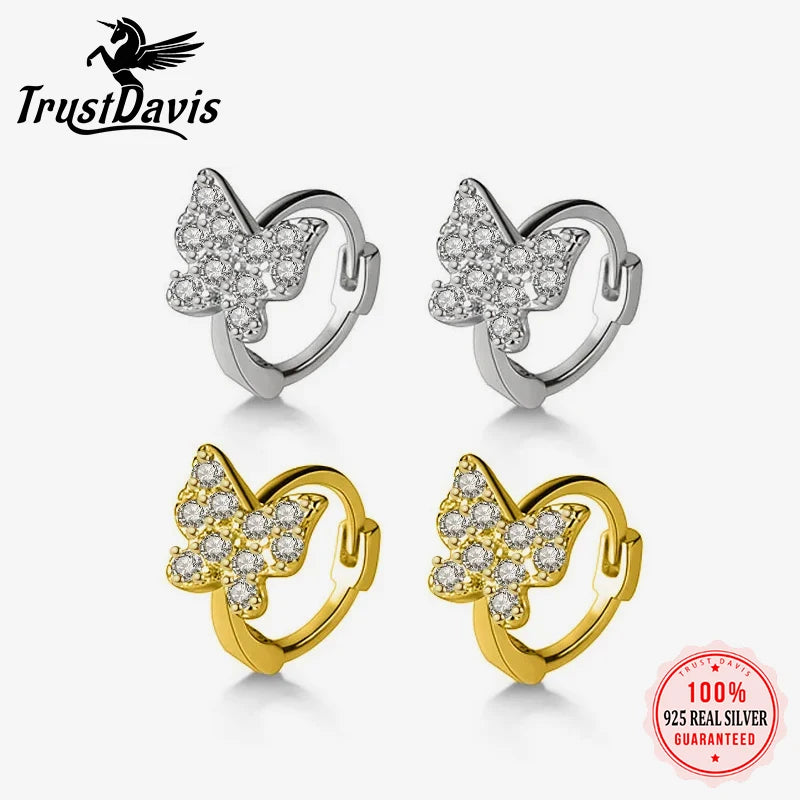 Butterfly Mini Hoop Earring DA1628