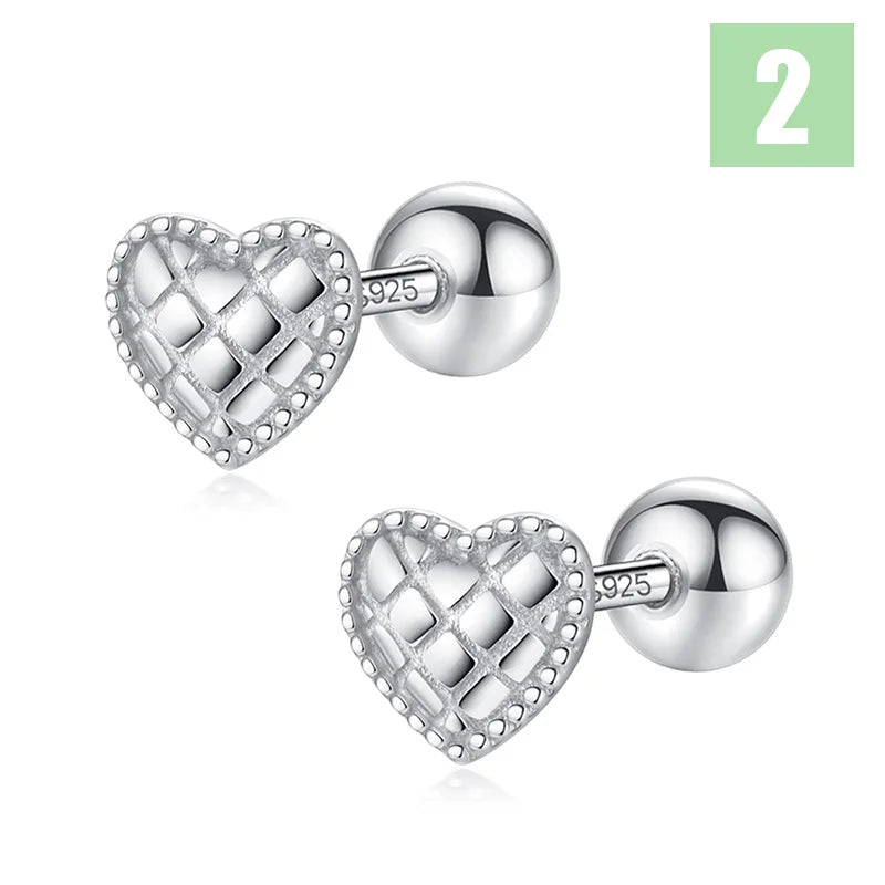 Heart Stud Earrings DS3650