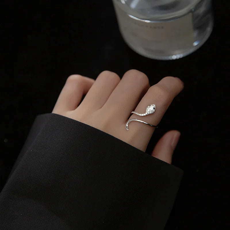 Cute Animal Snake Opening Ring DA2455